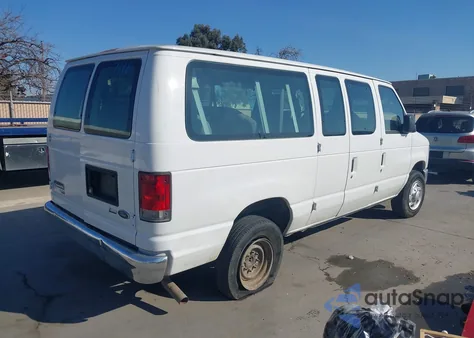 2014 Ford E-350 Super Duty Xlt z USA, uszkodzony, nr VIN 1FBNE3BL0EDA77116